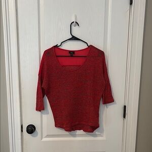 Mossimo Supply Co Red Lightweight Sweater